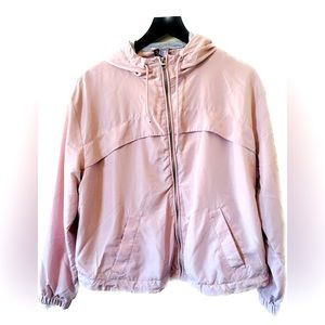 H&M soft pink jacket, size M for women I good condition.